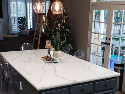 Quartz Tabletop Installation